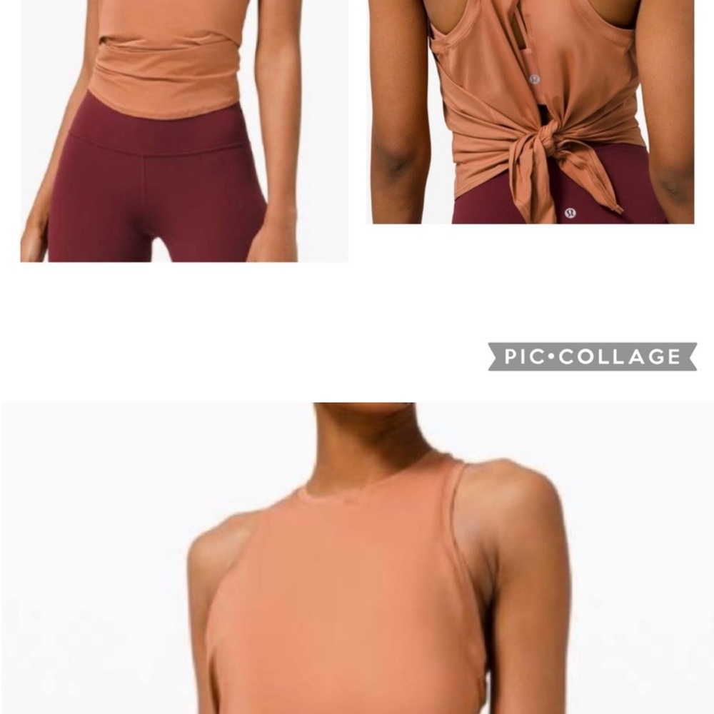 Lululemon Women's Sleeveless Tan Top